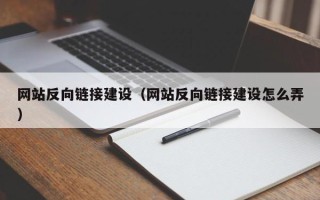 安丘网站反向链接建设（网站反向链接建设怎么弄）